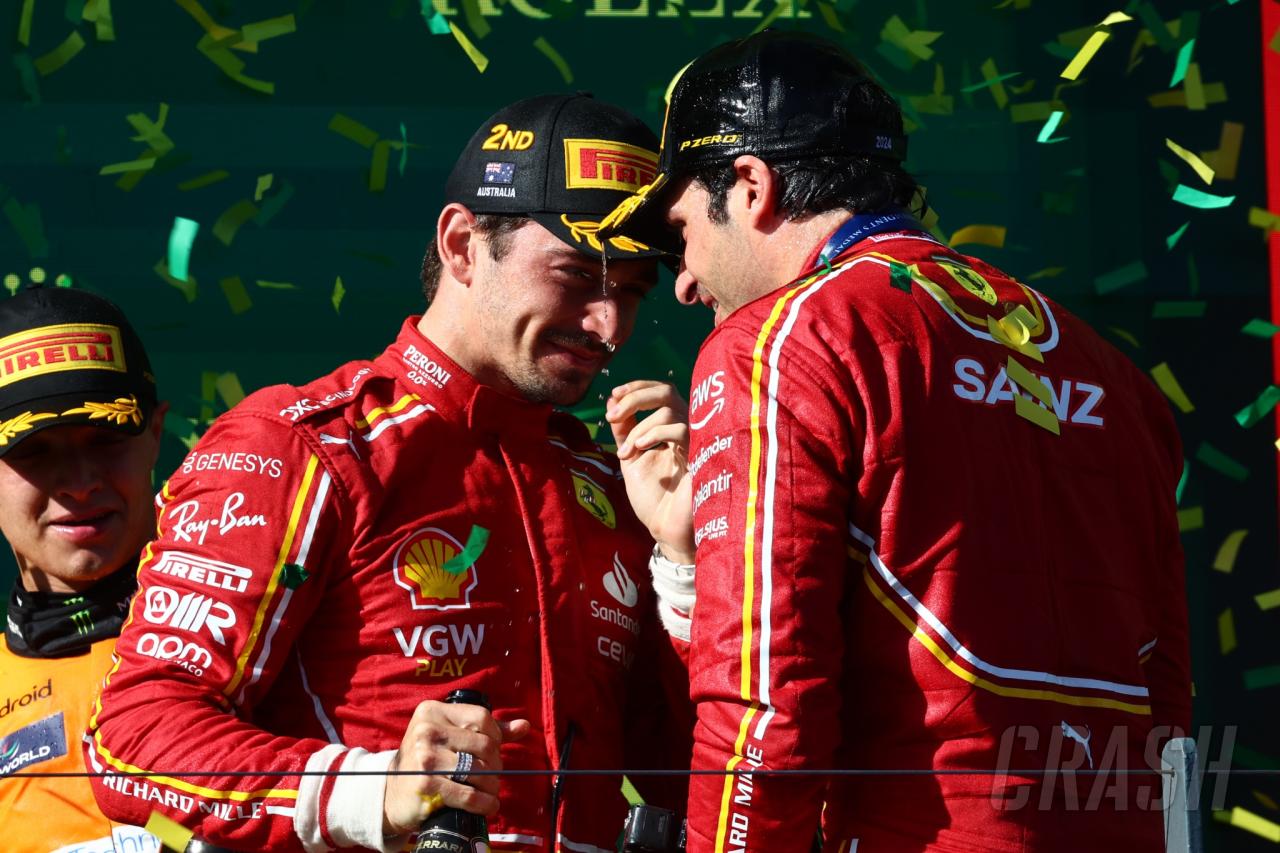 ‘Many team principals speaking with him’ – Charles Leclerc on in-demand Carlos Sainz