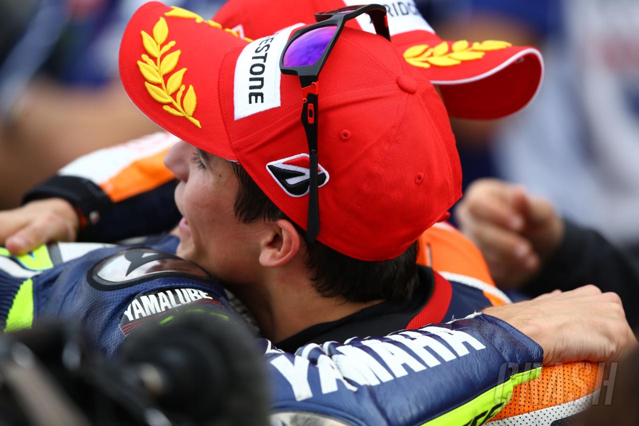 Marc Marquez “did it with Valentino Rossi, and now I’ve done it…”
