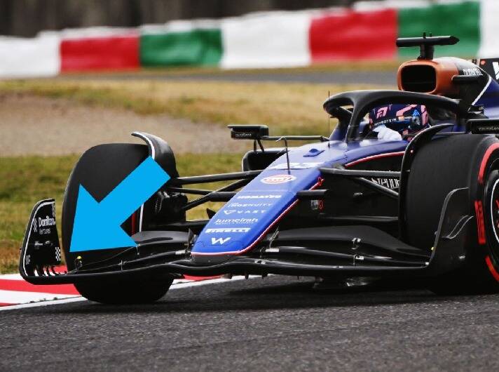 Formel-1-Technik: Alpine und Williams kopieren Mercedes-Idee