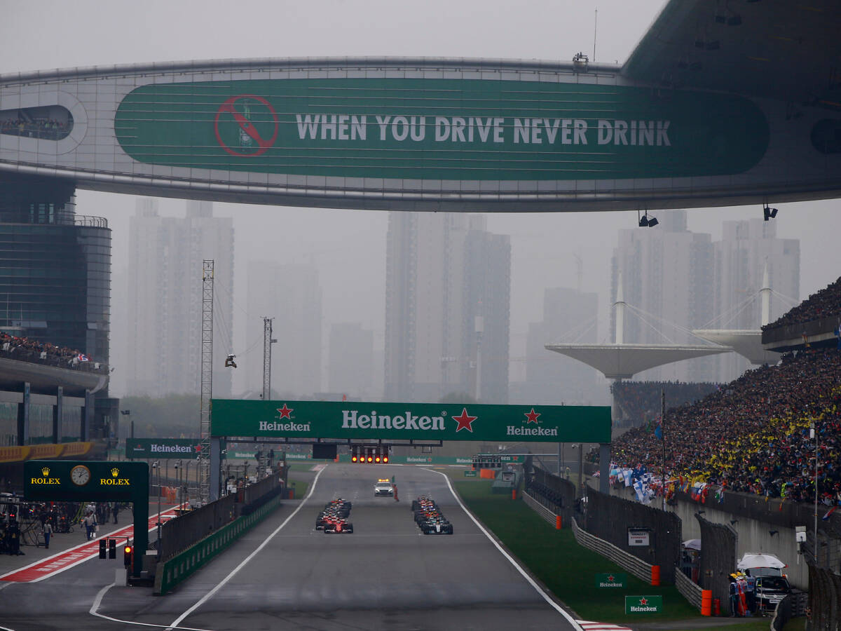 Formel-1-Wetter 2024: Die aktuelle Vorhersage für den China-Grand-Prix