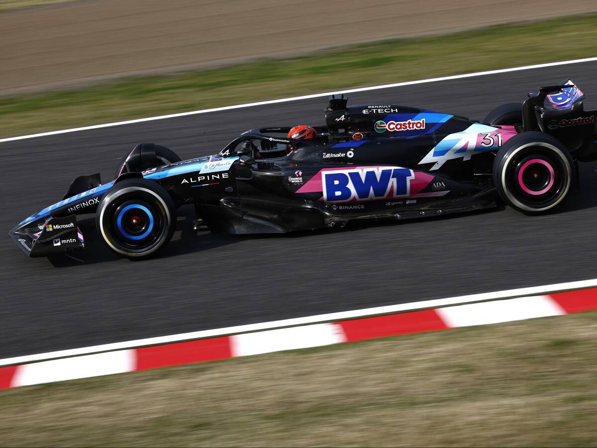 Alpine: Warum nur Esteban Ocon das vorgezogene Update erhält