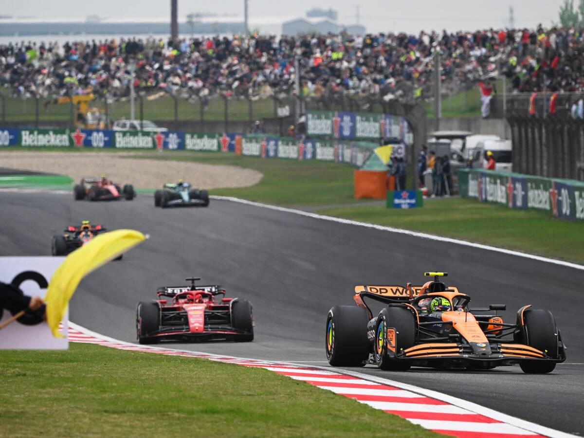 Wette verloren: Norris tippte McLaren “35 Sekunden hinter Ferrari”