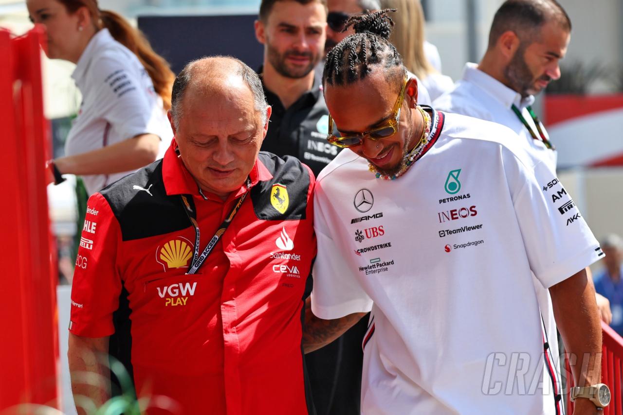 Ferrari bin ‘arguments’ on pit wall which bodes well for Lewis Hamilton arrival