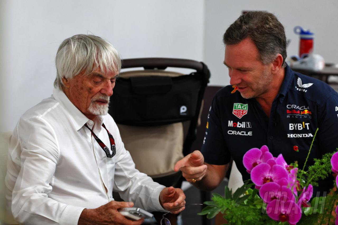 Christian Horner loses money to Bernie Ecclestone after Sergio Perez bet