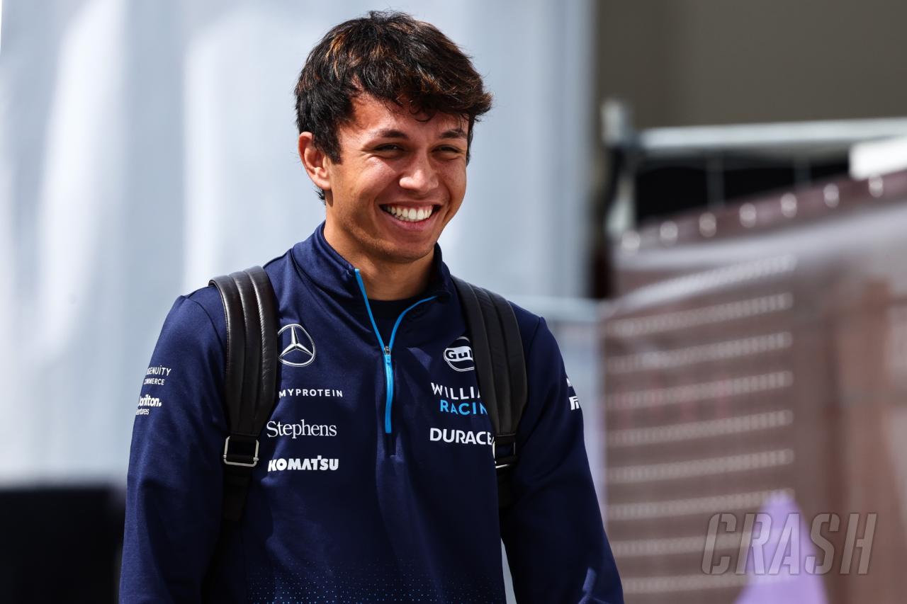 ‘No change’ in approach from Alex Albon despite no spare Williams chassis until Miami