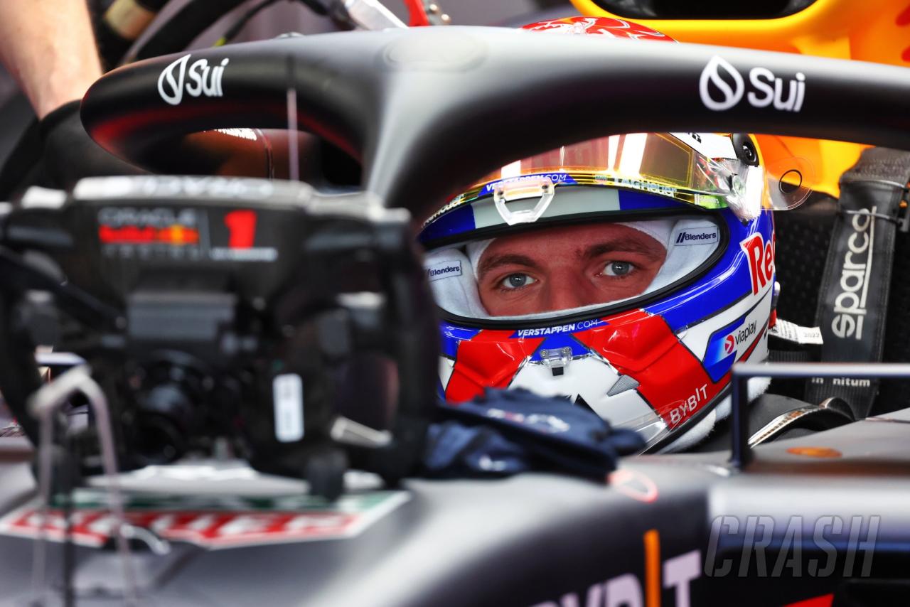 Max Verstappen leads Red Bull 1-2 in first practice as Logan Sargeant crashes