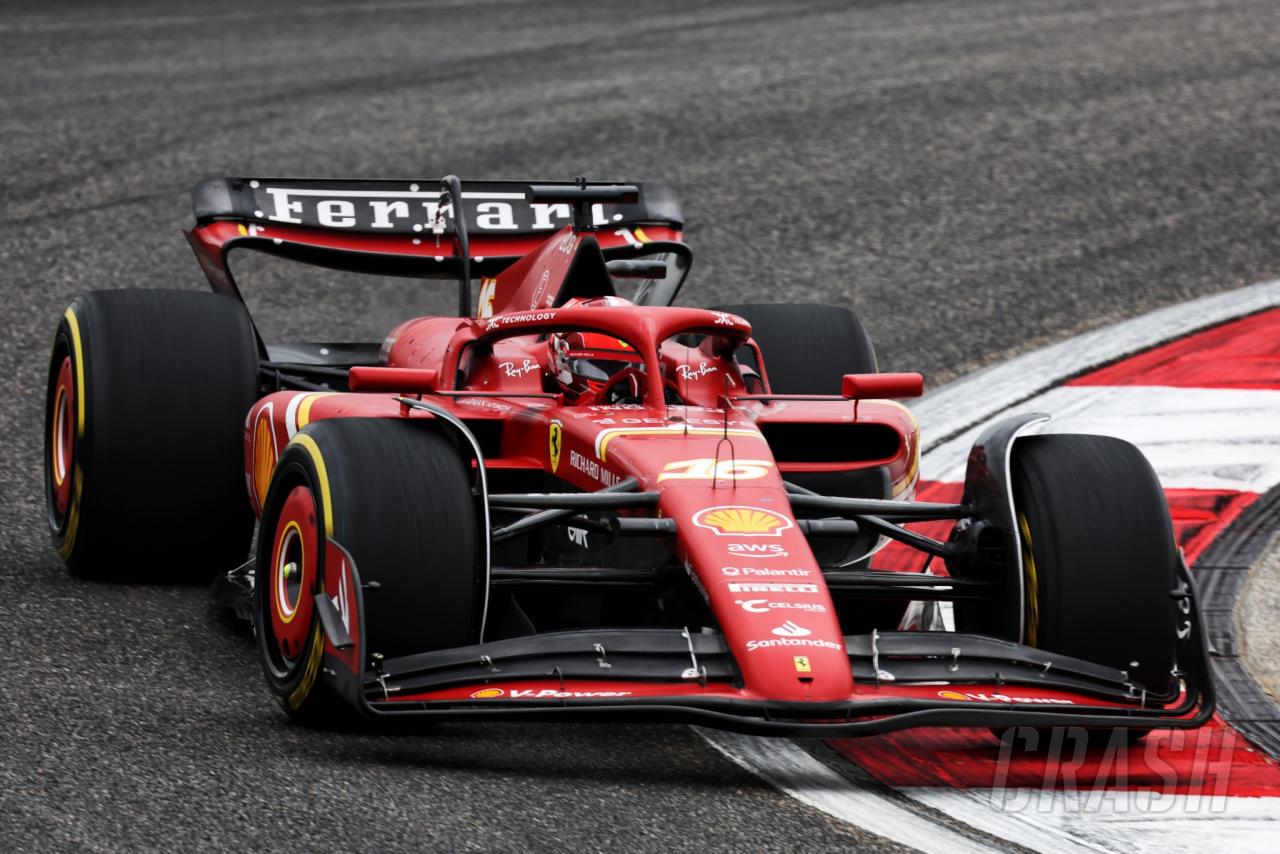 Charles Leclerc critical of Carlos Sainz for “over the limit” defence in China sprint