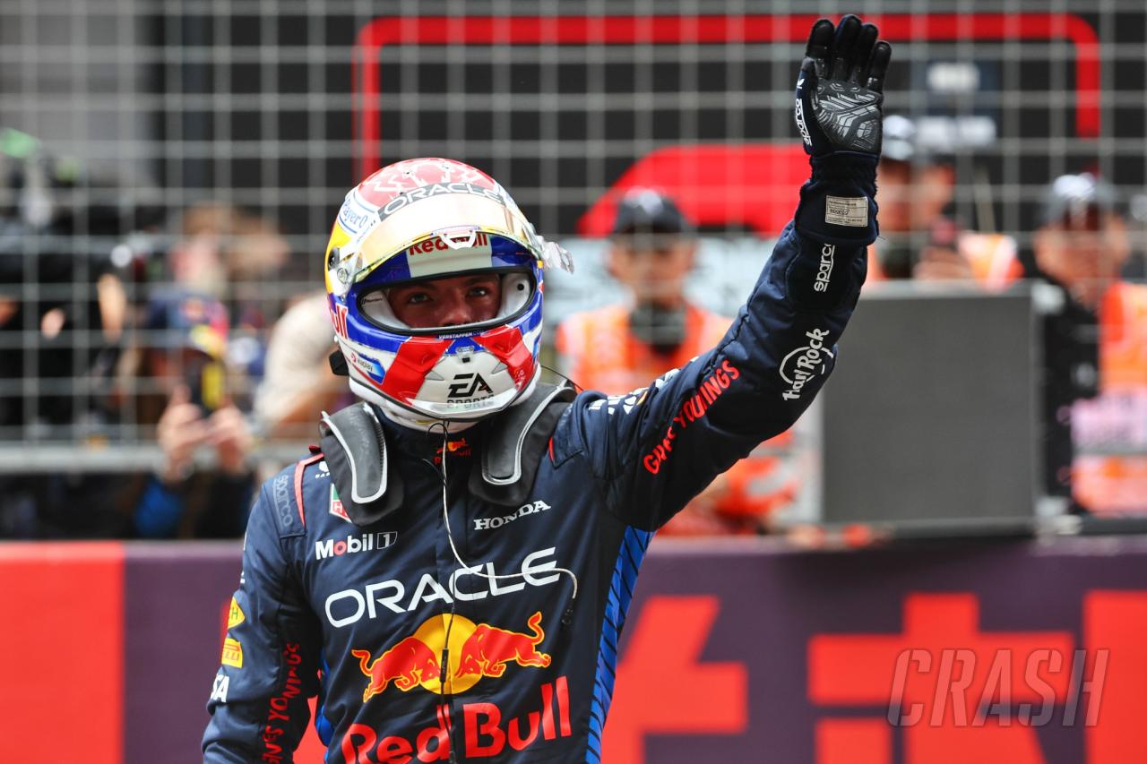 Max Verstappen overtakes Lewis Hamilton to take China sprint race win