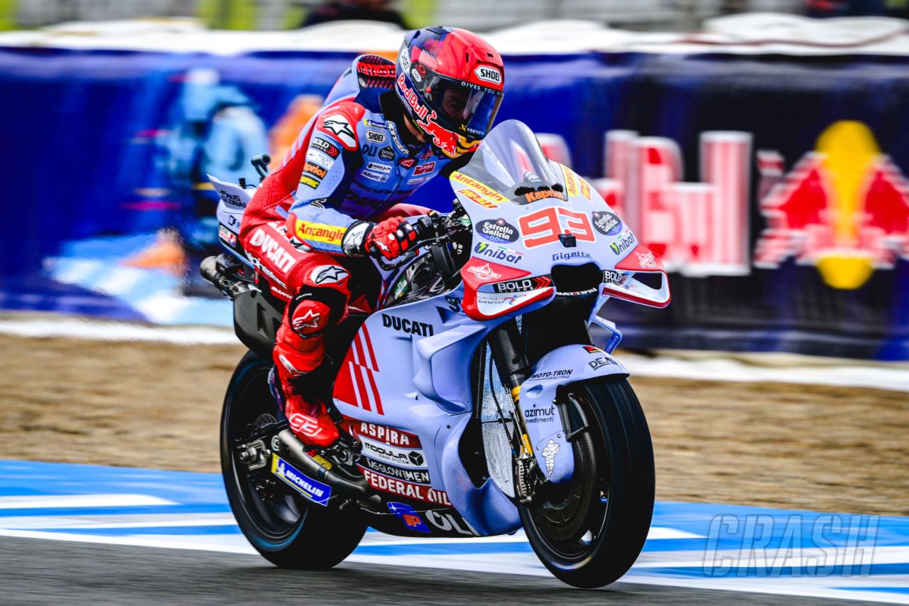 Marc Marquez storms to first Ducati MotoGP pole at Jerez