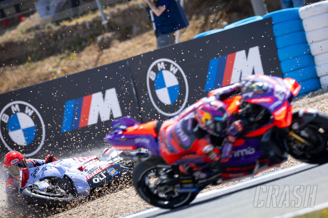 Jorge Martin admits ‘the realistic position was second’ had Marc Marquez not crashed