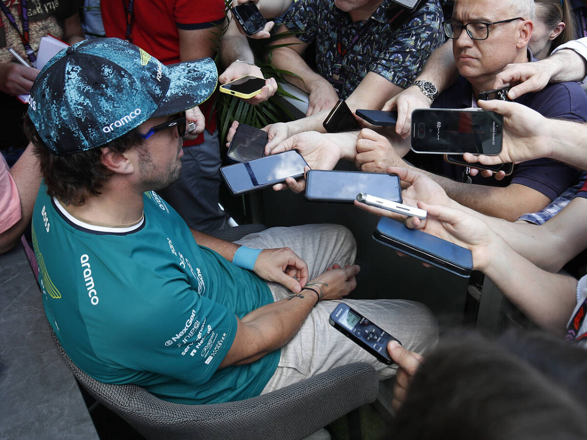Fernando Alonso mit Tapeverband: “Miami ist nicht unsere beste Strecke”
