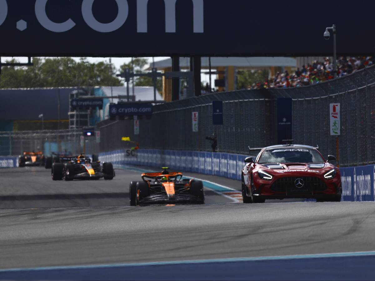 Step-by-Step-Analyse: So hat das Safety-Car Lando Norris in Miami geholfen