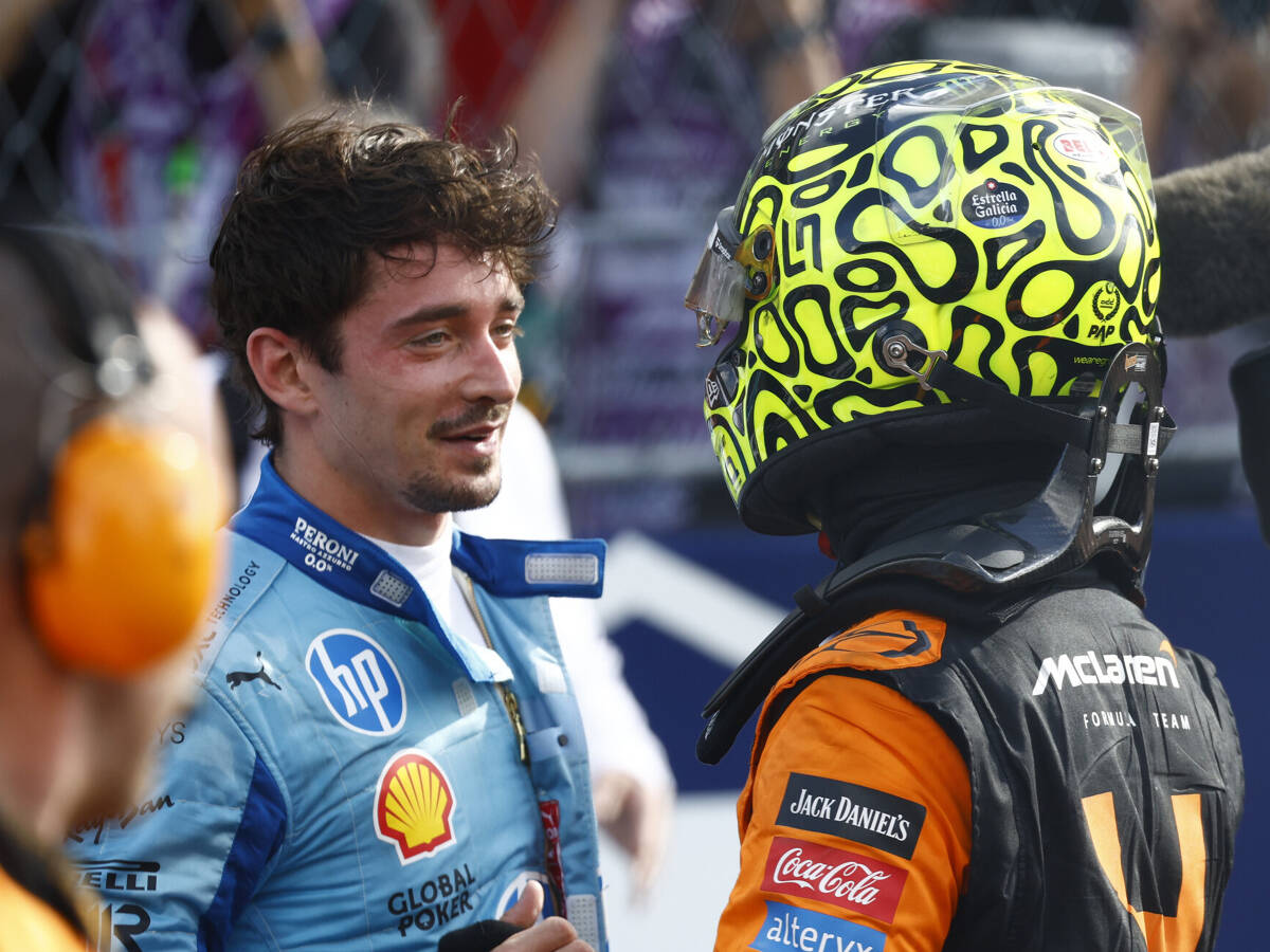 Charles Leclerc: “Wir dürfen Lando nicht ignorieren!”