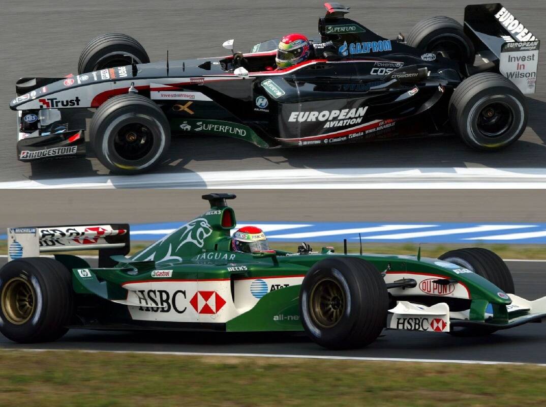 Formel-1-Fahrer mit zwei Teams in einer Saison