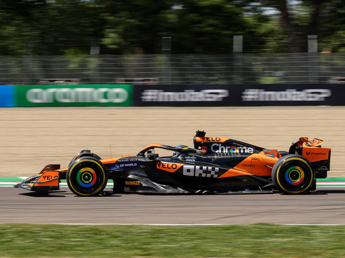 McLaren trauert verpasster Imola-Pole nach: “Ärgerlich, aber wir sind nah dran”