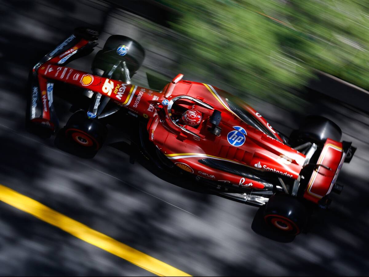 Charles Leclerc dominiert auch das Abschlusstraining in Monaco