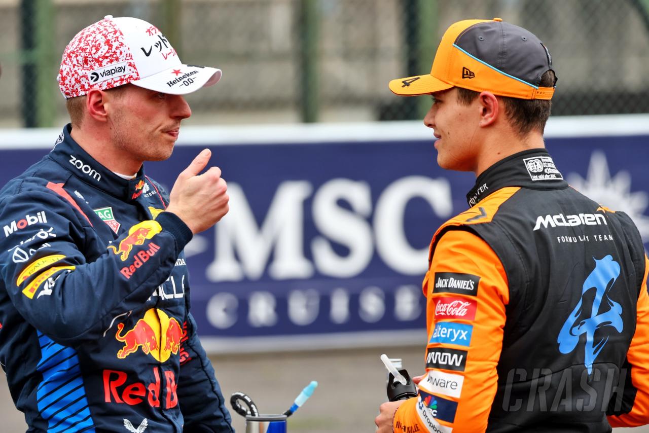Straight fight between Lando Norris and Max Verstappen could ‘end in tears’