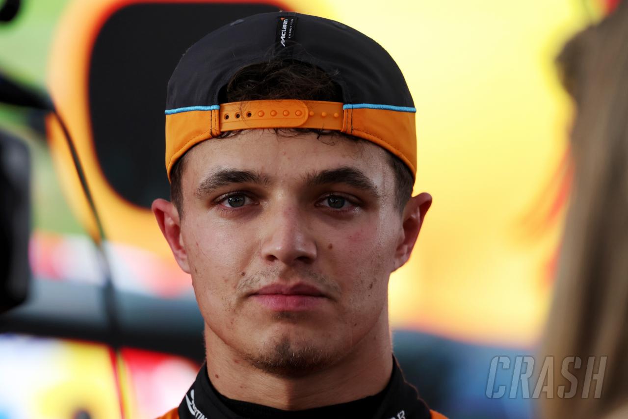 Lando Norris explains how Amsterdam party led to face injury: “It’s just a little cut”