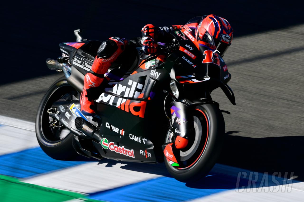 Maverick Vinales discover difference between ‘A’ and ‘B’ Aprilias