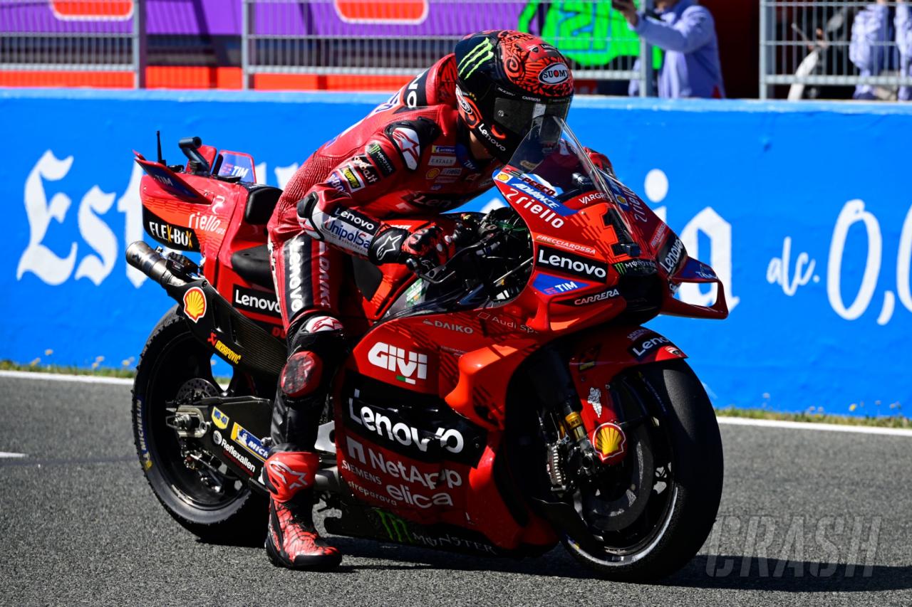 Francesco Bagnaia calls into question new rules: “Strange to reduce the speed”