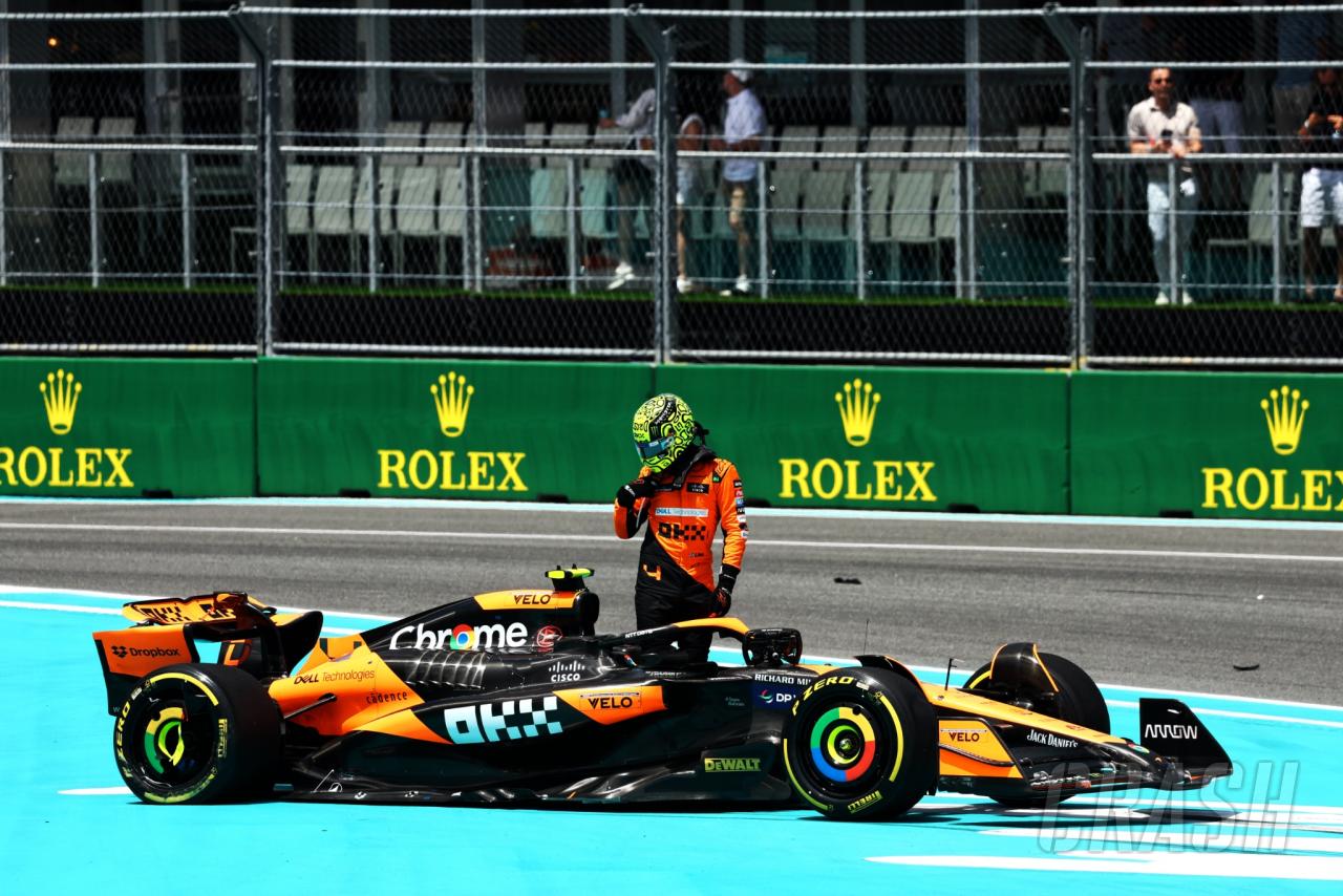 Lando Norris: ‘Obvious’ Lewis Hamilton to blame for race-ending crash
