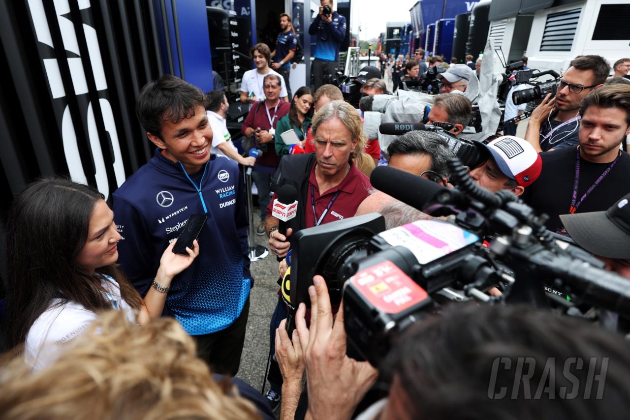 Alex Albon admits negotiating with multiple rivals before opting to stick with Williams