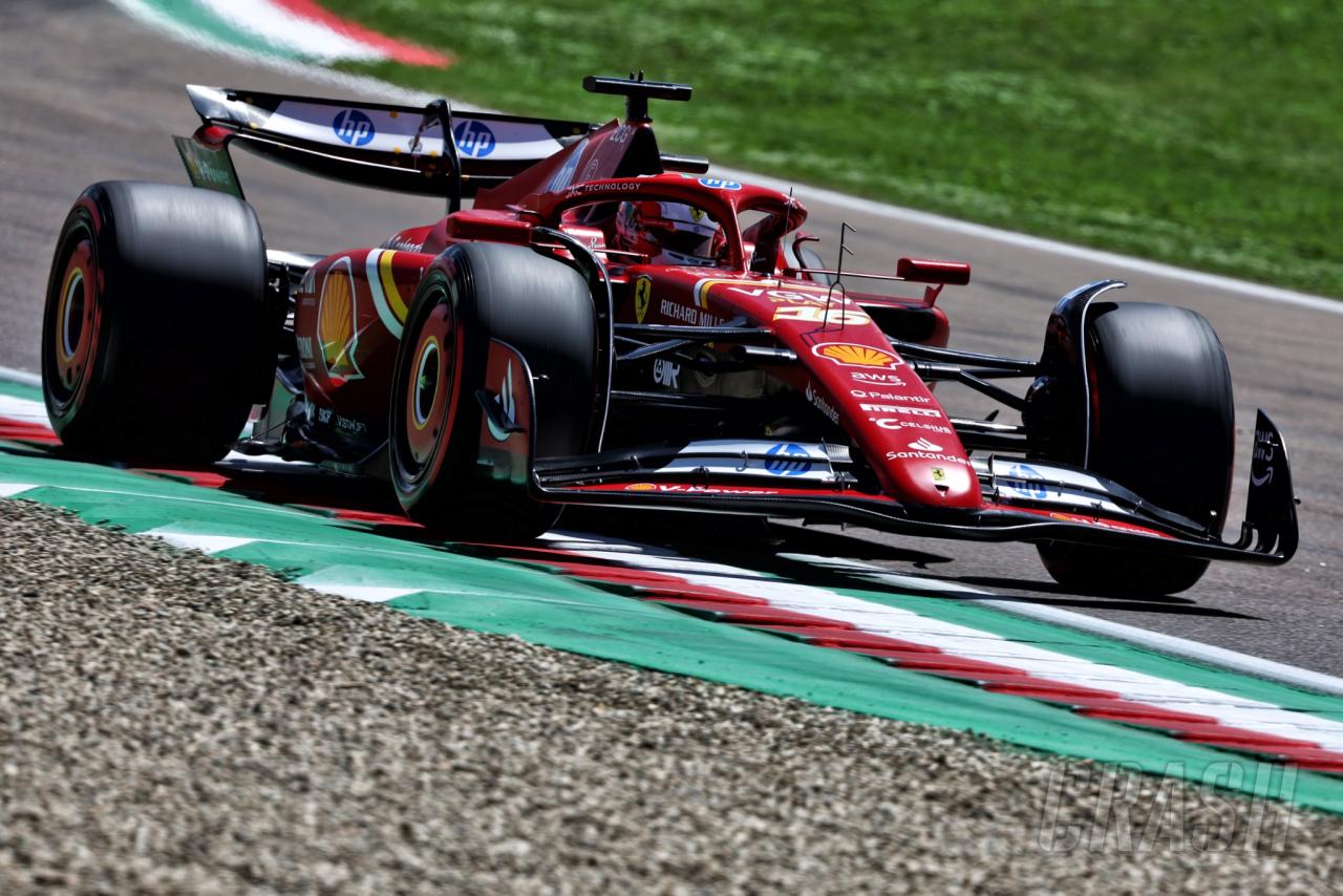 Charles Leclerc tops competitive FP1 in upgraded Ferrari