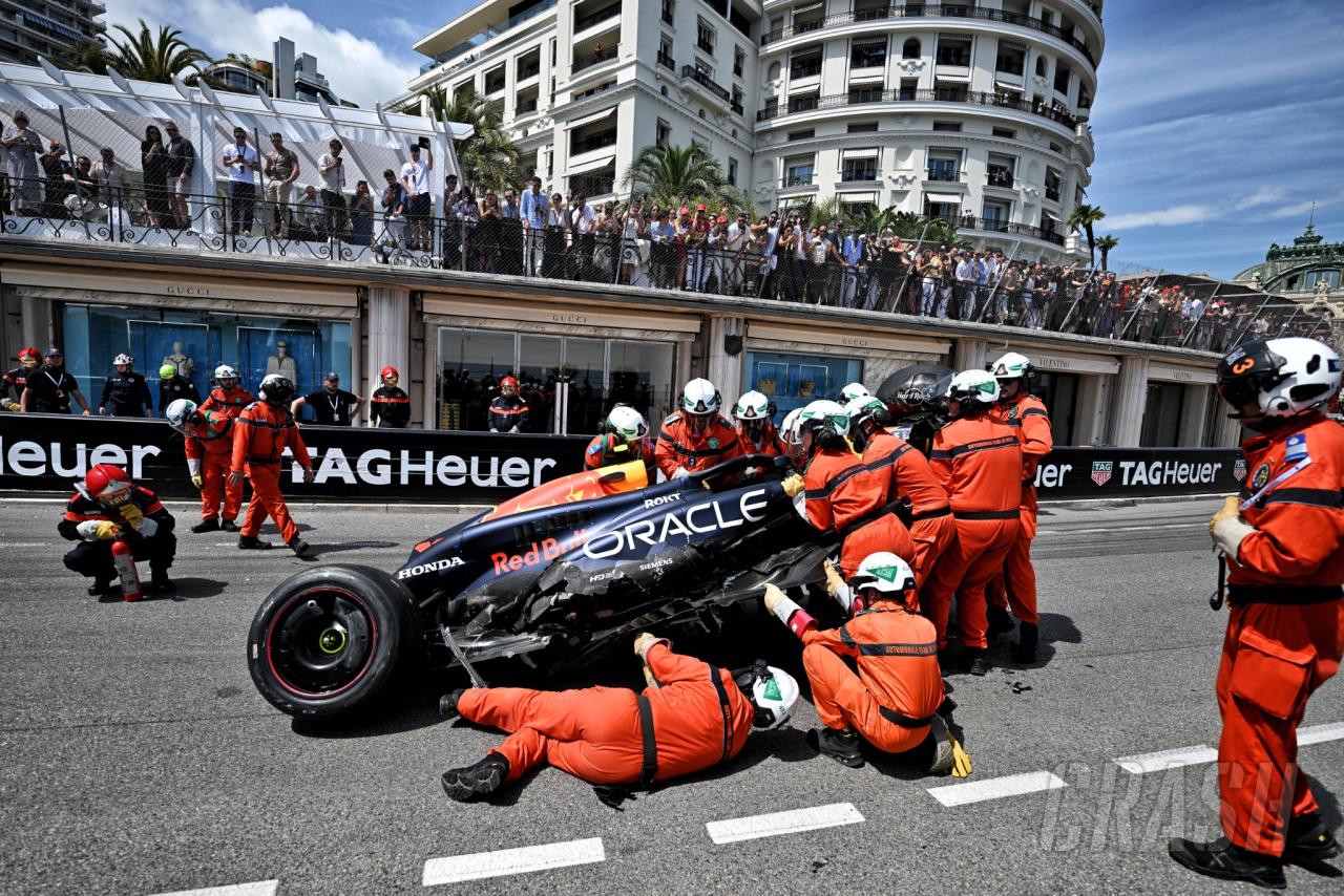 Sergio Perez “shaky” after crash, ‘surprised’ Kevin Magnussen wasn’t penalised