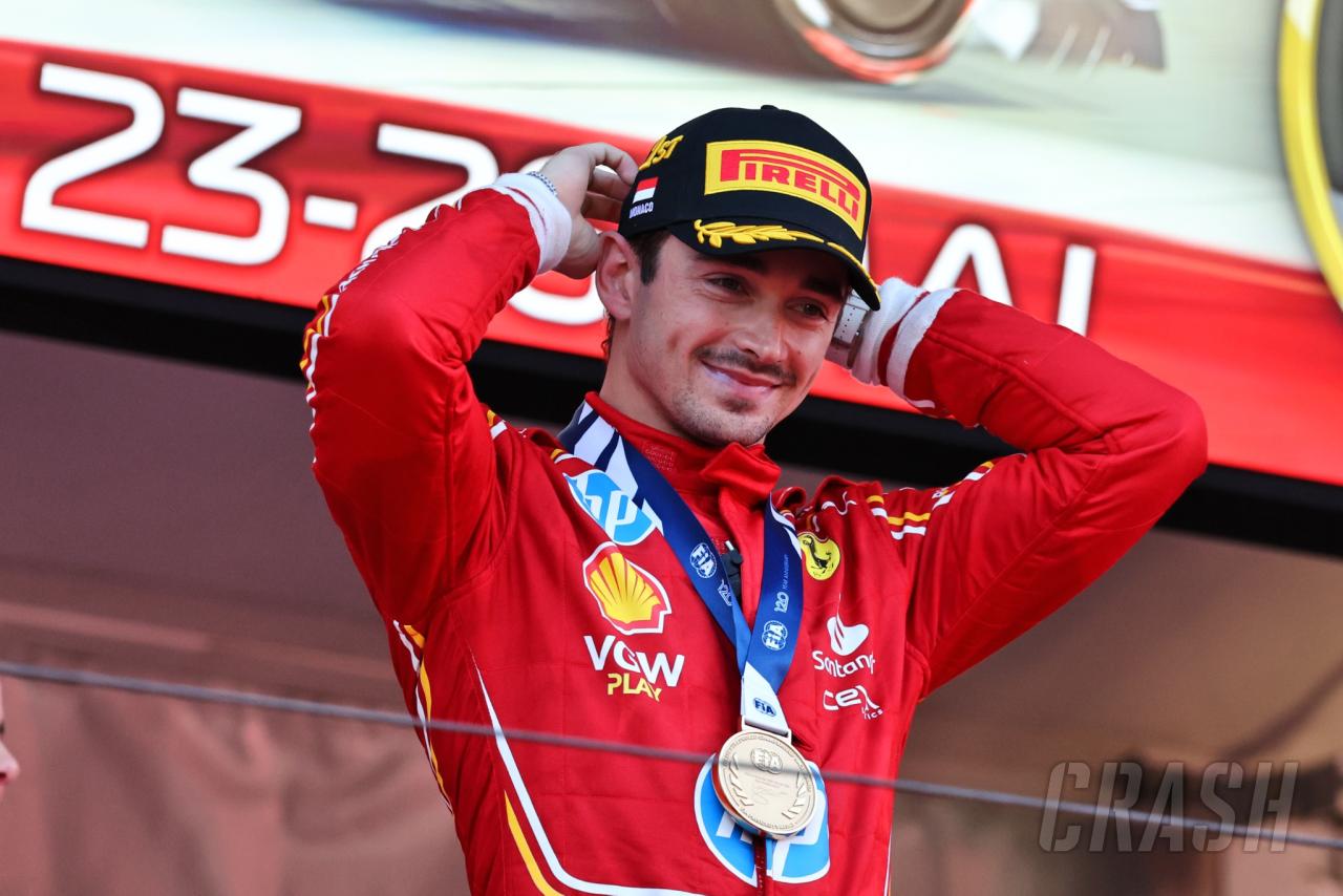 Charles Leclerc couldn’t see on final laps of Monaco GP due to ‘tears in my eyes’