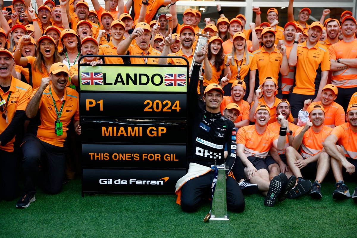Miami Yarış zaferi sadece Norris’in değil, McLaren’ın üzerindeki yükü de hafifletmiş