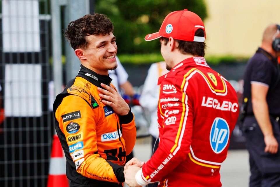 Norris: “Ferrari ve Red Bull ile eşit seviyedeyiz”