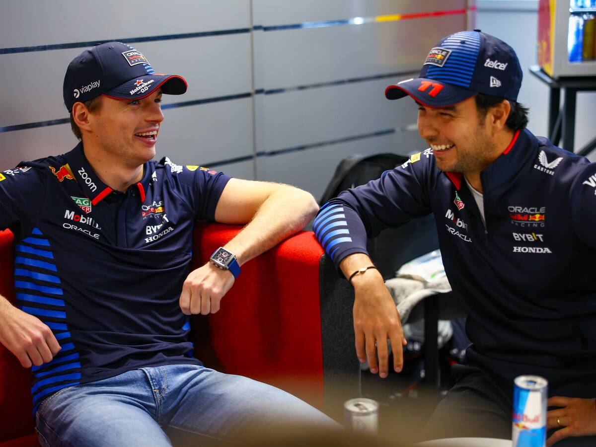 “Froh, dass er bleibt”: Das sagt Verstappen über neuen Perez-Vertrag