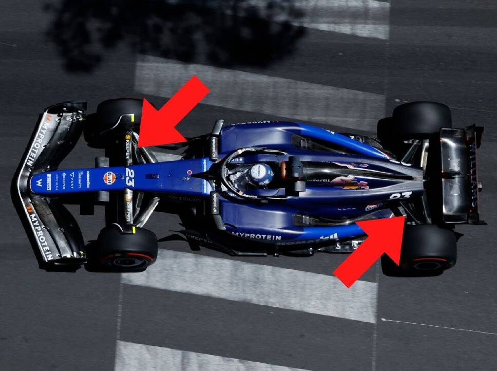 Updates Kanada: Williams spart Gewicht mit neuen Teilen