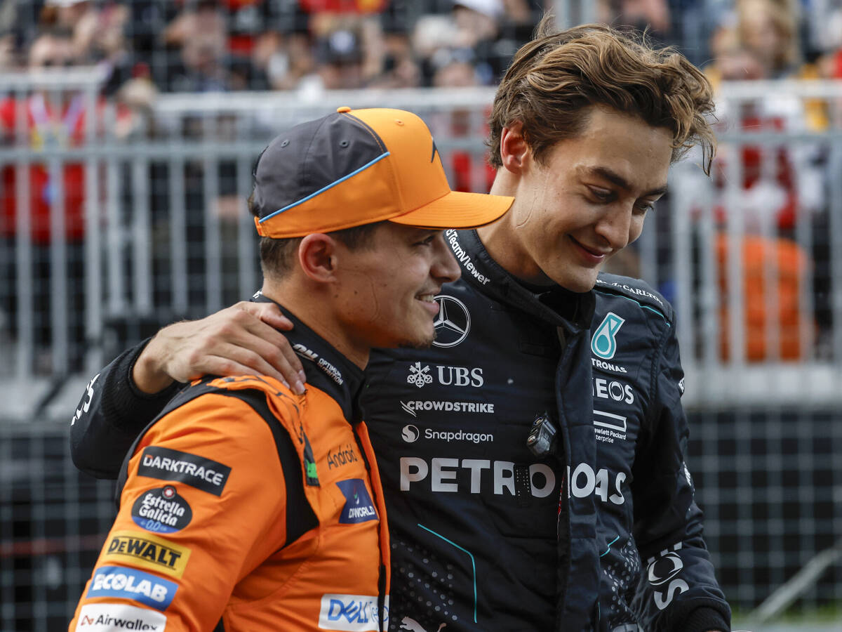 Lando Norris: Russell ist Favorit, aber auch McLaren kann gewinnen!