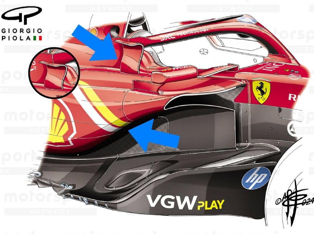 Updates Barcelona: Die Mega-Pakete von Ferrari und Red Bull