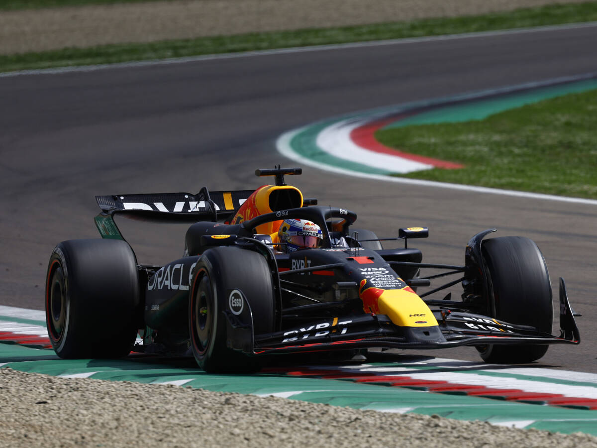 Den Problemen auf der Spur: Privattest von Max Verstappen in Imola