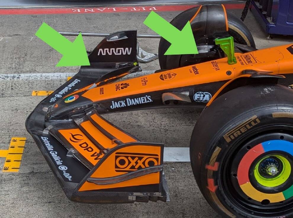 Updates Spielberg: Komplett neue Frontpartie bei McLaren