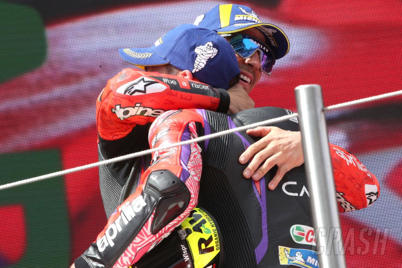 Aprilia admits losing “two riders is not ideal”, but “we have to be optimistic”