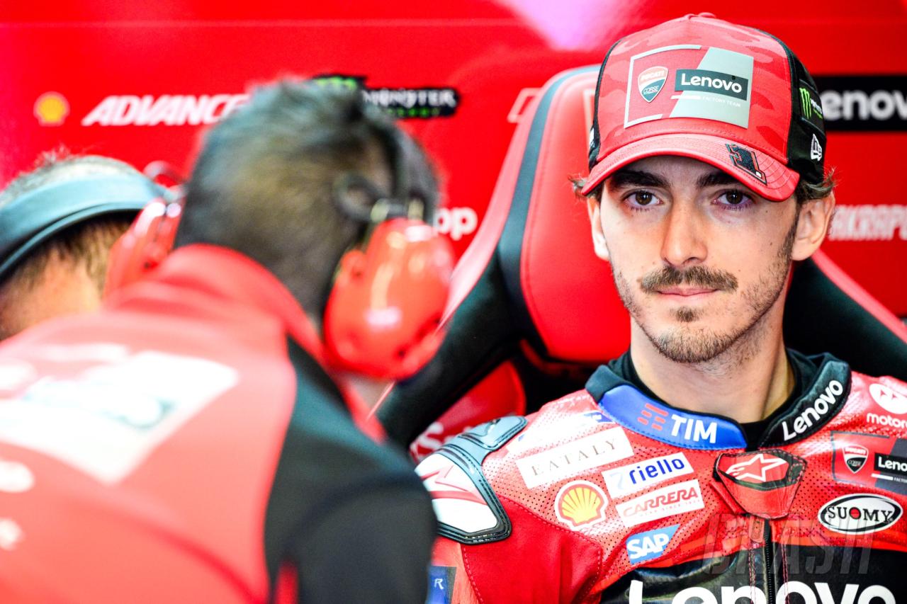 Pecco Bagnaia “concern” over “damage” to garage atmosphere as Marc Marquez enters