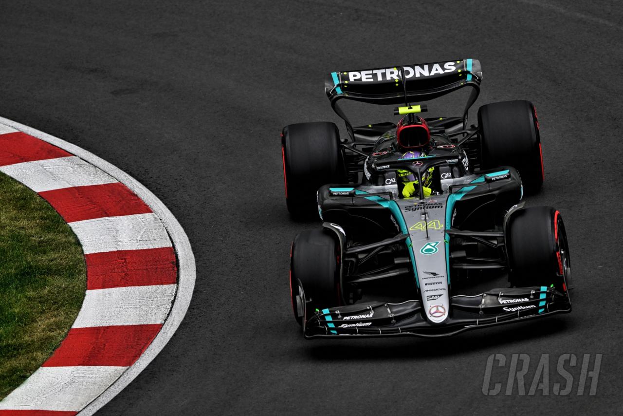 “The car felt strong” – Lewis Hamilton buoyed by Mercedes’ pace in Canada