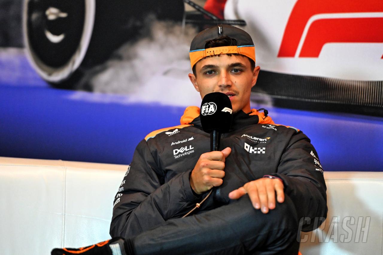 Lando Norris makes ‘two is better than one’ dig at Sergio Perez’s expense
