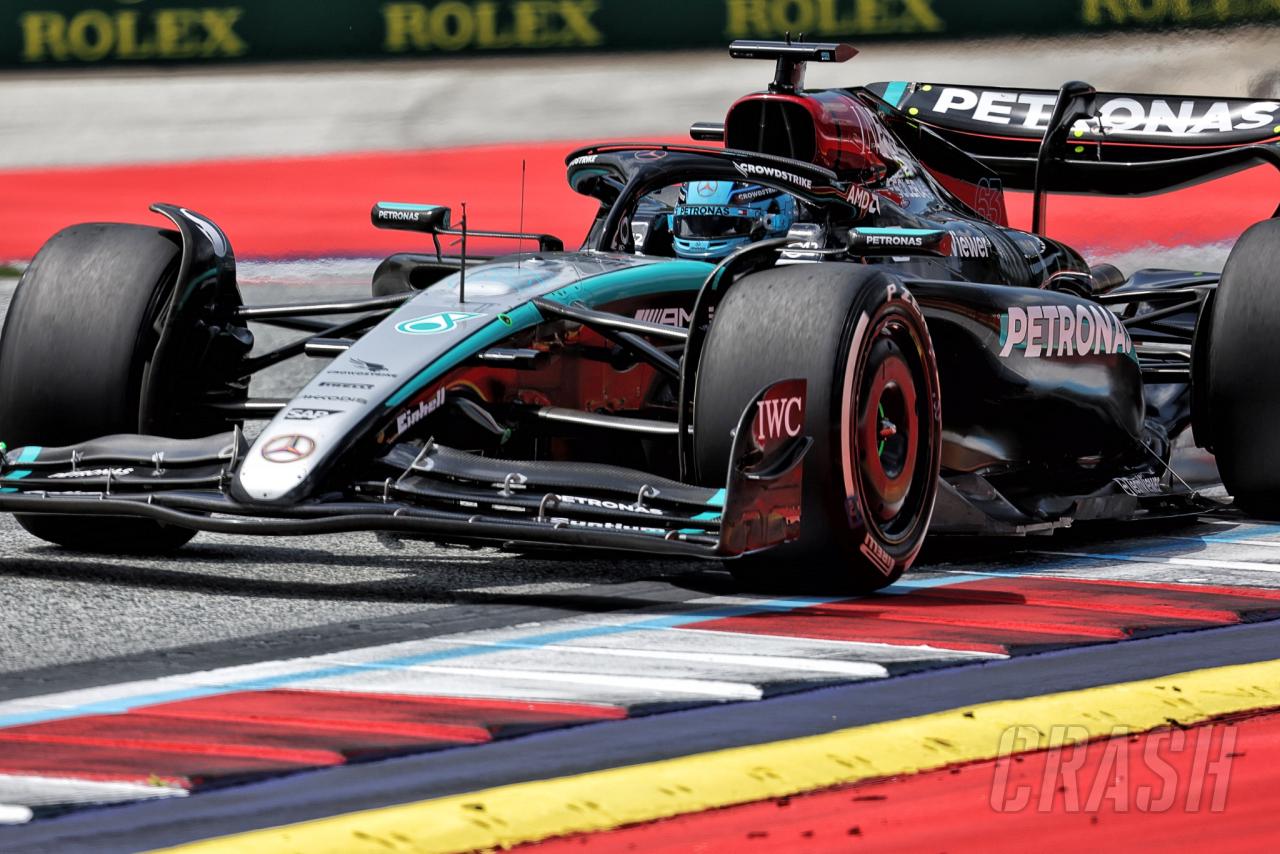 George Russell “over-egged it” as he’s “surprised” by 0.3s gap to Max Verstappen George Russell “over-egged it” as he’s “surprised” by 0.3s gap to Max Verstappen
