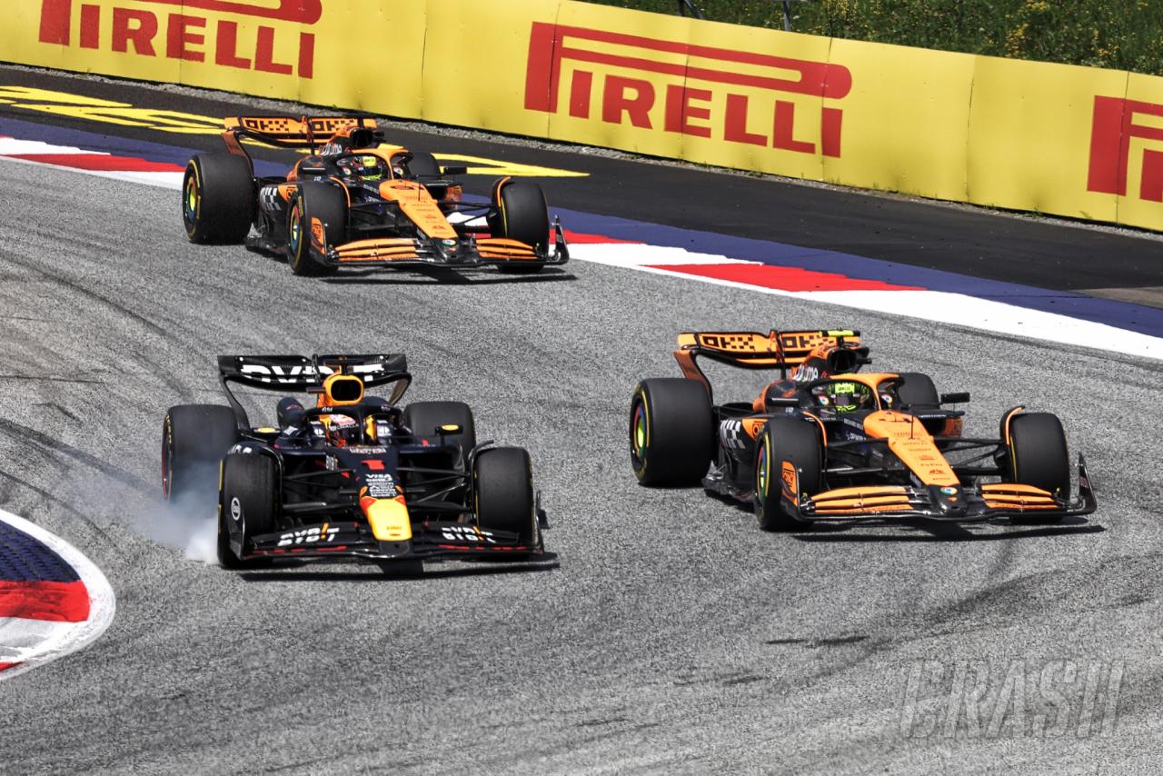 Lando Norris admits he ‘messed it up like an amateur’ in Max Verstappen F1 sprint battle
