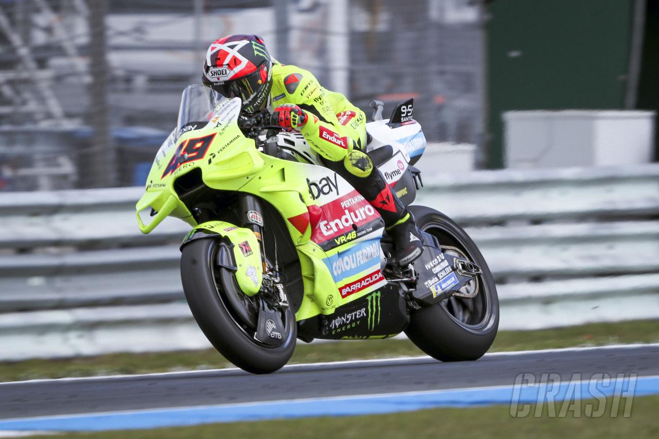 Di Giannantonio breaks Bagnaia’s perfect Assen run in warm-up