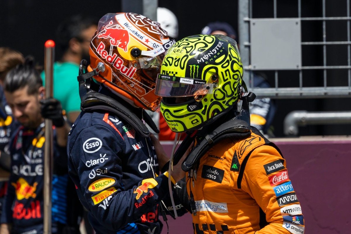 Norris: “Verstappen kendi ligindeydi”