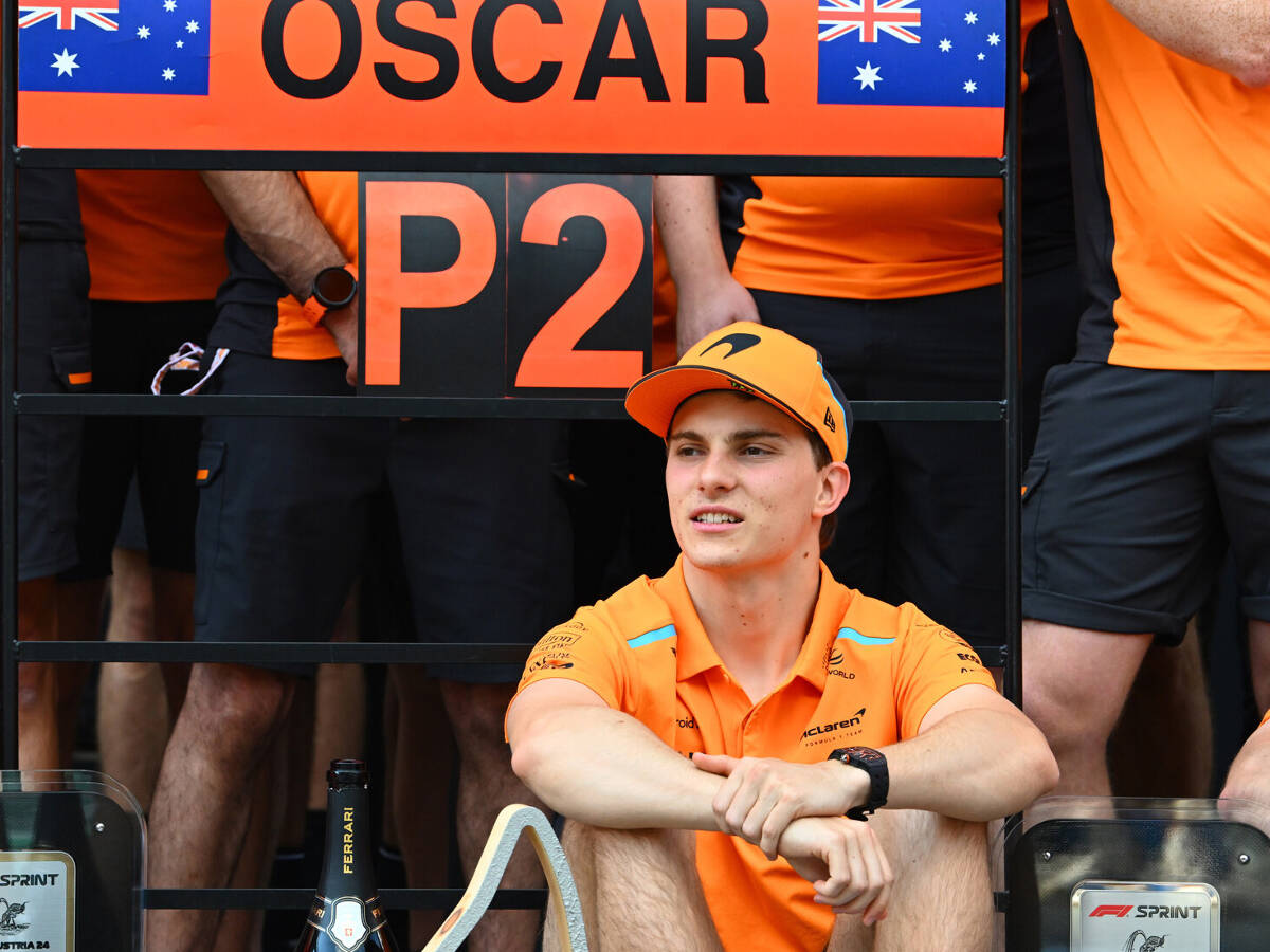 Oscar Piastri: P2 “tut schon ein bisschen weh …”