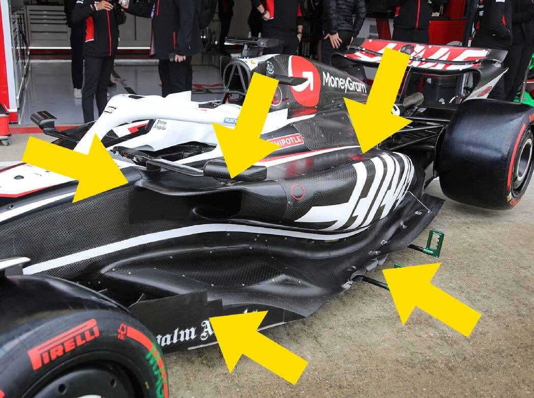 Updates Silverstone: Die meisten Neuerungen hat Haas! Updates Silverstone: Die meisten Neuerungen hat Haas!