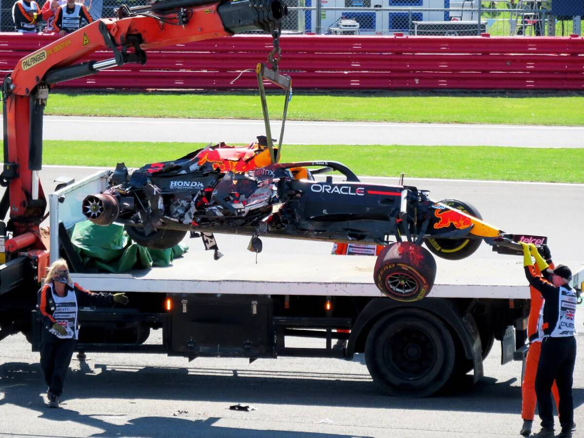 Verstappen verrät: Hatte nach dem Silverstone-Crash 2021 Sehprobleme