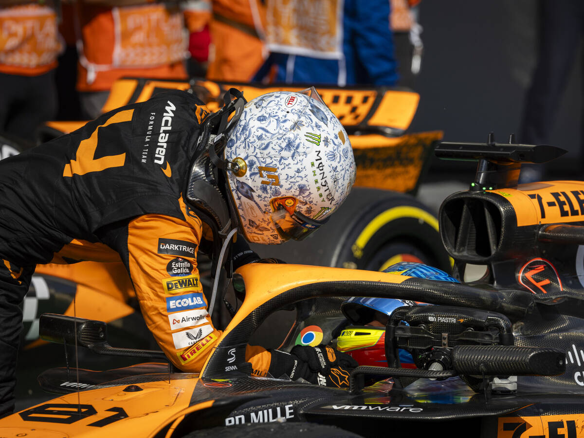 Lando Norris: Fühle mich schlecht, weil ich Piastris Sieg überschattet habe