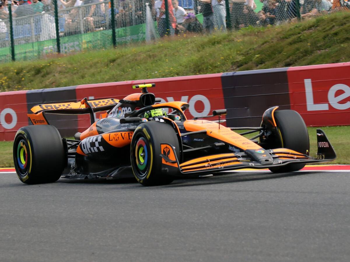 Freitagstraining in Spa: McLaren wieder auf P1 und P2!